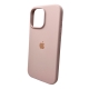 Чохол для смартфона Silicone Full Case AA Open Cam for Apple iPhone 16 Pro 15,Pink Sand