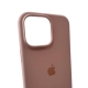 Чохол для смартфона Silicone Full Case AA Open Cam for Apple iPhone 16 Pro 15,Pink Sand