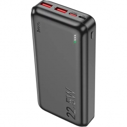 Зовнішній акумулятор (павербанк) Hoco J101A Astute 20000mAh 22.5W Black