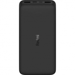 Зовнішній акумулятор (павербанк) Xiaomi Redmi Power Bank 20000mAh Black (VXN4304GL)