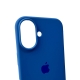 Чохол для смартфона Silicone Full Case AA Open Cam for Apple iPhone 16 3,Royal Blue