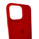 Чохол для смартфона Silicone Full Case AA Open Cam for Apple iPhone 16 Pro 11,Red