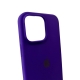 Чохол для смартфона Silicone Full Case AA Open Cam for Apple iPhone 16 Pro Max 22,Dark Purple