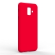 Чохол-накладка Samsung A6 2018 Monochromatic Red