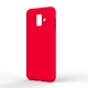 Чохол-накладка Samsung A6 2018 Monochromatic Red