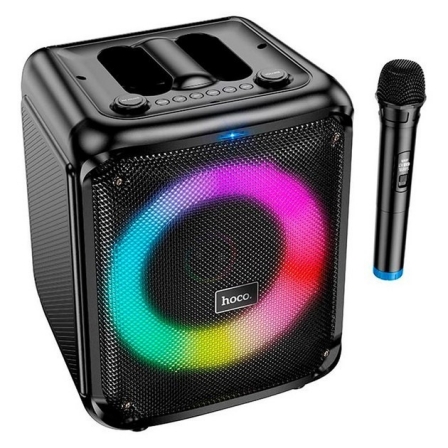 Портативна колонка - караоке HOCO DS59 Frequency portable BT speaker 40W + 1 бездротовий мікрофон