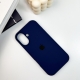 Чохол для смартфона Silicone Full Case AA Open Cam for Apple iPhone 16 39,Navy Blue