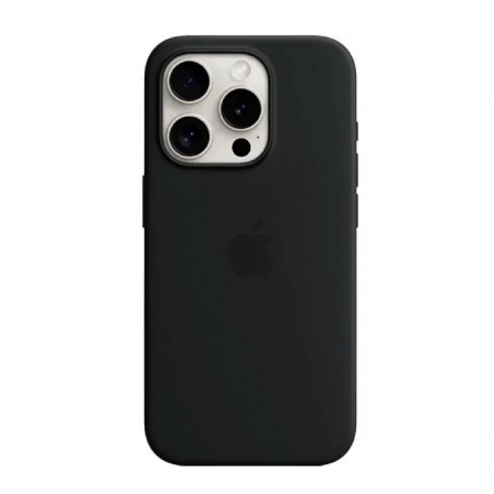 Чохол для смартфона Silicone Full Case AAA MagSafe IC for iPhone 15 Pro Black