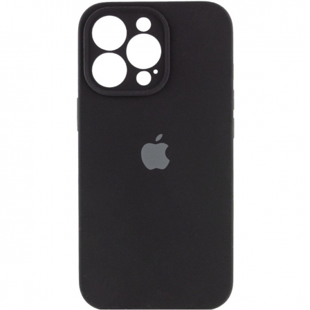 Чохол для смартфона Silicone Full Case AA Camera Protect for Apple iPhone 16 Pro Max 14,Black