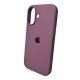 Чохол для смартфона Silicone Full Case AA Open Cam for Apple iPhone 16 60,Taro Purple