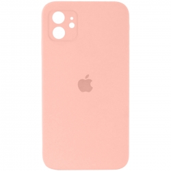 Чохол для смартфона Silicone Full Case AA Camera Protect for Apple iPhone 11 37,Grapefruit