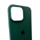 Чохол для смартфона Silicone Full Case AA Open Cam for Apple iPhone 16 Pro 46,Pine Green