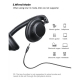 Навушники UGREEN HP202 HiTune Max5 Hybrid Active Noise-Cancelling Headphones Black(UGR-25255)