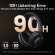 Навушники UGREEN HP202 HiTune Max5 Hybrid Active Noise-Cancelling Headphones Black(UGR-25255)