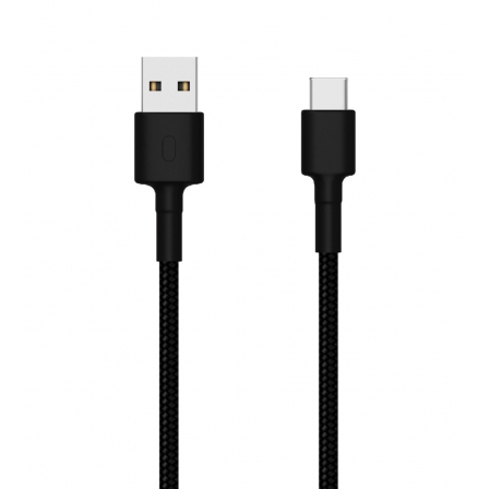 Кабель USB Type-C Xiaomi Mi Braided USB Type-C Cable 100cm Black