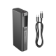 Зовнішній акумулятор HOCO Q17B Electric power bank(20000mAh) 130W space gray