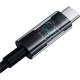 Кабель Baseus Gem Fast-Charging Data Cable USB to USB-C 100W 2m Cluster Black