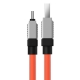 Кабель Baseus CoolPlay Series Fast Charging Cable USB to Type-C 100W 2m Orange