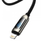 Кабель Baseus Display Fast Charging Data Cable Type-C to IP 20W 1m Black