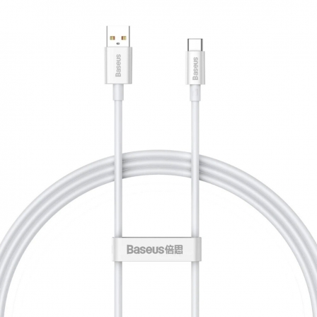 Кабель Baseus Superior Series Fast Charging Data Cable USB to Type-C 100W 1m Moon White