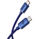 Кабель Baseus Crystal Shine Series Fast Charging Data Cable Type-C to Type-C 100W 1.2m Blue