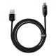 Кабель Baseus Display Fast Charging Data Cable USB to Type-C 66W 1m Black