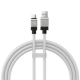 Кабель Baseus CoolPlay Series Fast Charging Cable USB to Type-C 100W 2m White