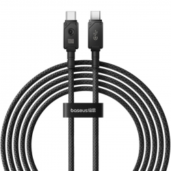 Кабель Baseus Unbreakable Series Fast Charging Data Cable Type-C to Type-C 100W 2m Cluster Black