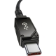 Кабель Baseus Unbreakable Series Fast Charging Data Cable Type-C to Type-C 100W 2m Cluster Black