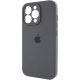Чохол для смартфона Silicone Full Case AA Camera Protect for Apple iPhone 16 Pro 12,Dark Grey