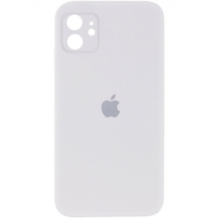 Чохол для смартфона Silicone Full Case AA Camera Protect for Apple iPhone 12 8,White