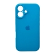 Чохол для смартфона Silicone Full Case AA Camera Protect for Apple iPhone 16 44,Light Blue