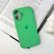 Чохол для смартфона Silicone Full Case AA Camera Protect for Apple iPhone 16 30,Spearmint