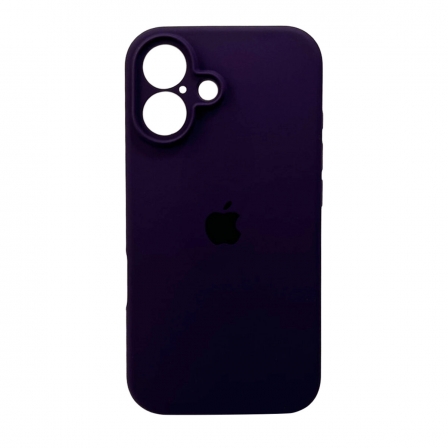 Чохол для смартфона Silicone Full Case AA Camera Protect for Apple iPhone 16 59,Berry Purple