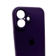 Чохол для смартфона Silicone Full Case AA Camera Protect for Apple iPhone 16 59,Berry Purple