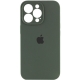 Чохол для смартфона Silicone Full Case AA Camera Protect for Apple iPhone 16 Pro 40,Atrovirens