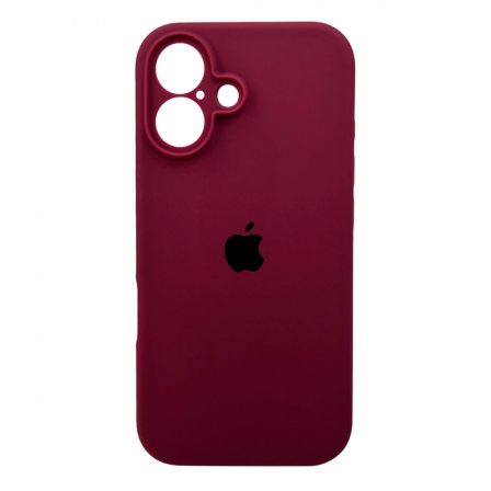 Чохол для смартфона Silicone Full Case AA Camera Protect for Apple iPhone 16 47,Plum