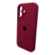 Чохол для смартфона Silicone Full Case AA Camera Protect for Apple iPhone 16 47,Plum