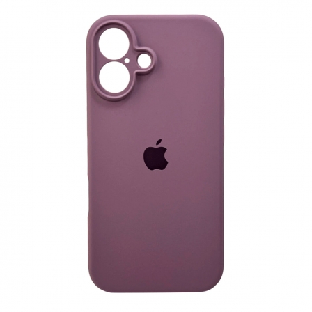 Чохол для смартфона Silicone Full Case AA Camera Protect for Apple iPhone 16 60,Taro Purple