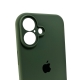 Чохол для смартфона Silicone Full Case AA Camera Protect for Apple iPhone 16 46,Pine Green