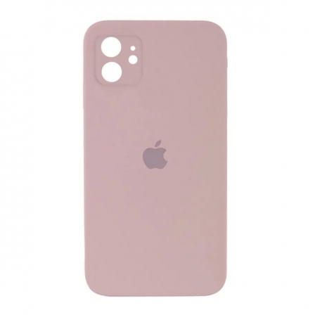 Чохол для смартфона Silicone Full Case AA Camera Protect for Apple iPhone 11 15,Pink Sand