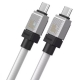 Кабель Baseus CoolPlay Series Fast Charging Cable Type-C to Type-C 100W 2m White