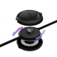 Кабель Baseus Bright Mirror 2 Series Retractable 3-in-1 Fast Charging  Data Cable USB to M+L+C 3.5A 1.1m Black