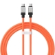 Кабель Baseus CoolPlay Series Fast Charging Cable Type-C to Type-C 100W 1m Orange