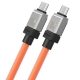 Кабель Baseus CoolPlay Series Fast Charging Cable Type-C to Type-C 100W 1m Orange