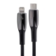 Кабель Baseus Glimmer Series Fast Charging Data Cable Type-C to iP 20W 1m Black