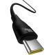 Кабель Baseus Flash 2 Charging Cable USB to USB-C 100W 1m Cluster Black