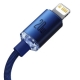 Кабель Baseus Crystal Shine Series Fast Charging Data Cable Type-C to iP 20W 2m Blue