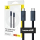 Кабель Baseus Flash 2 USB4 Full-Featured Charging Cable USB-C to USB-C 240W 5.9ft Cluster Black