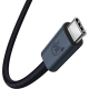 Кабель Baseus Flash 2 USB4 Full-Featured Charging Cable USB-C to USB-C 240W 5.9ft Cluster Black